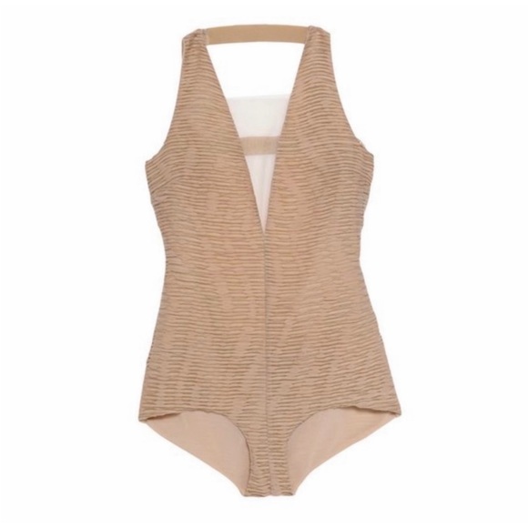 VIONNET RUCHED ORGANZA BODYSUIT - Picture 2 of 7